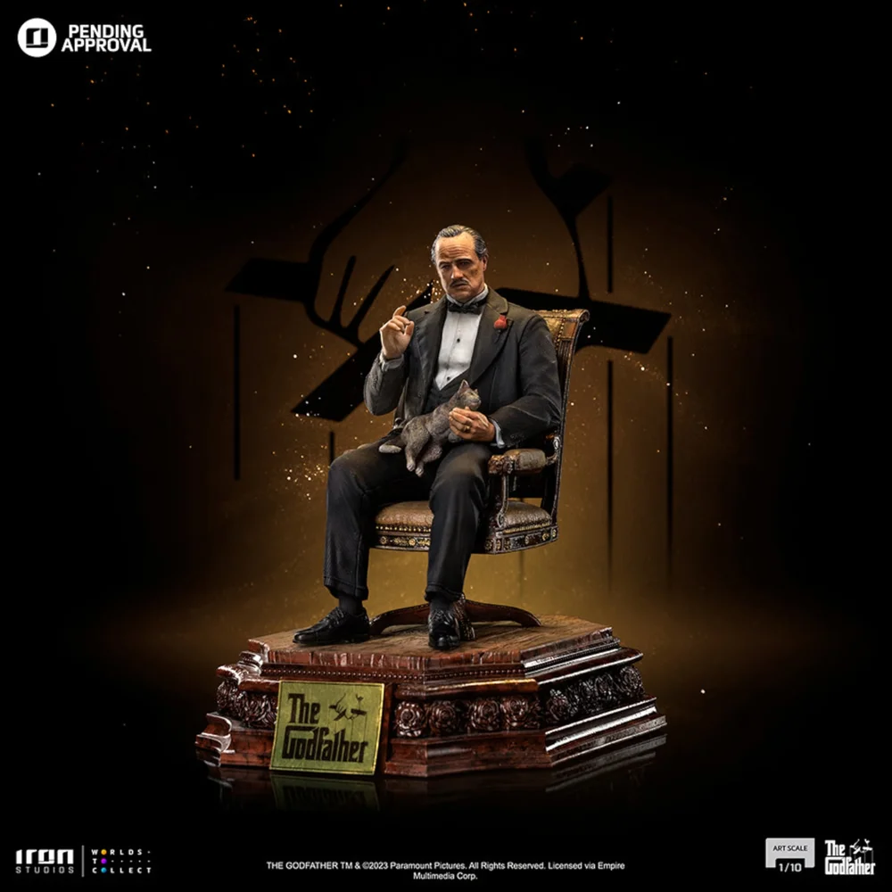 Iron Studios The Godfather Don Vito Corleone Art Scale 1/10 Statue Image 1