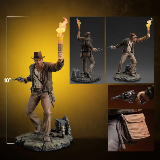 Iron Studios Indiana Jones Art Scale 1/10 Statue