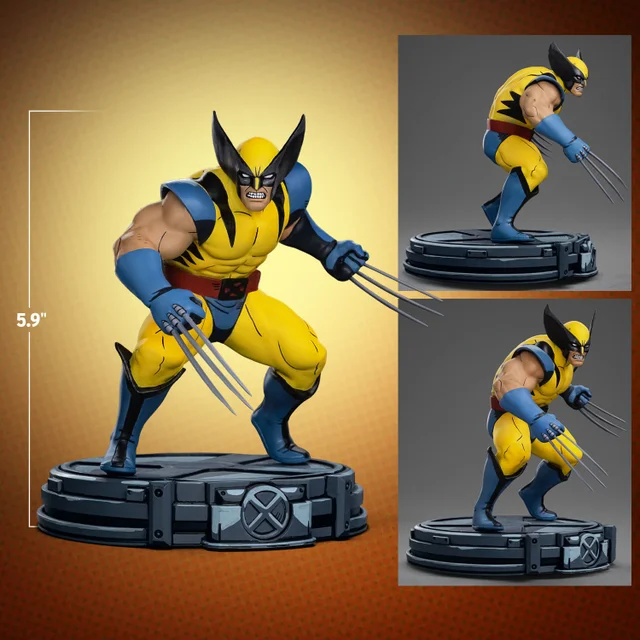 Iron Studios X-Men '97 Wolverine Art Scale 1/10 Statue