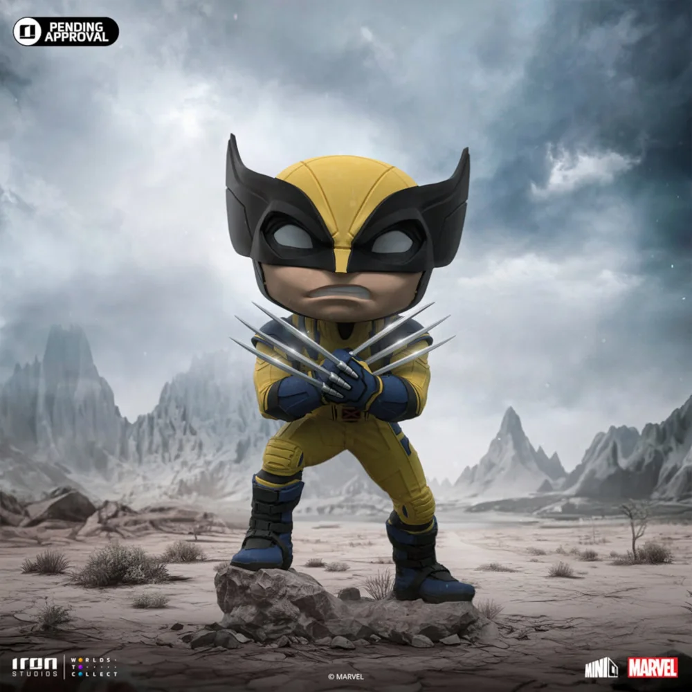 Iron Studios Deadpool & Wolverine Wolverine Minico Figure Image 1