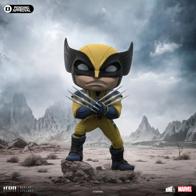 Iron Studios Deadpool & Wolverine Wolverine Minico Figure