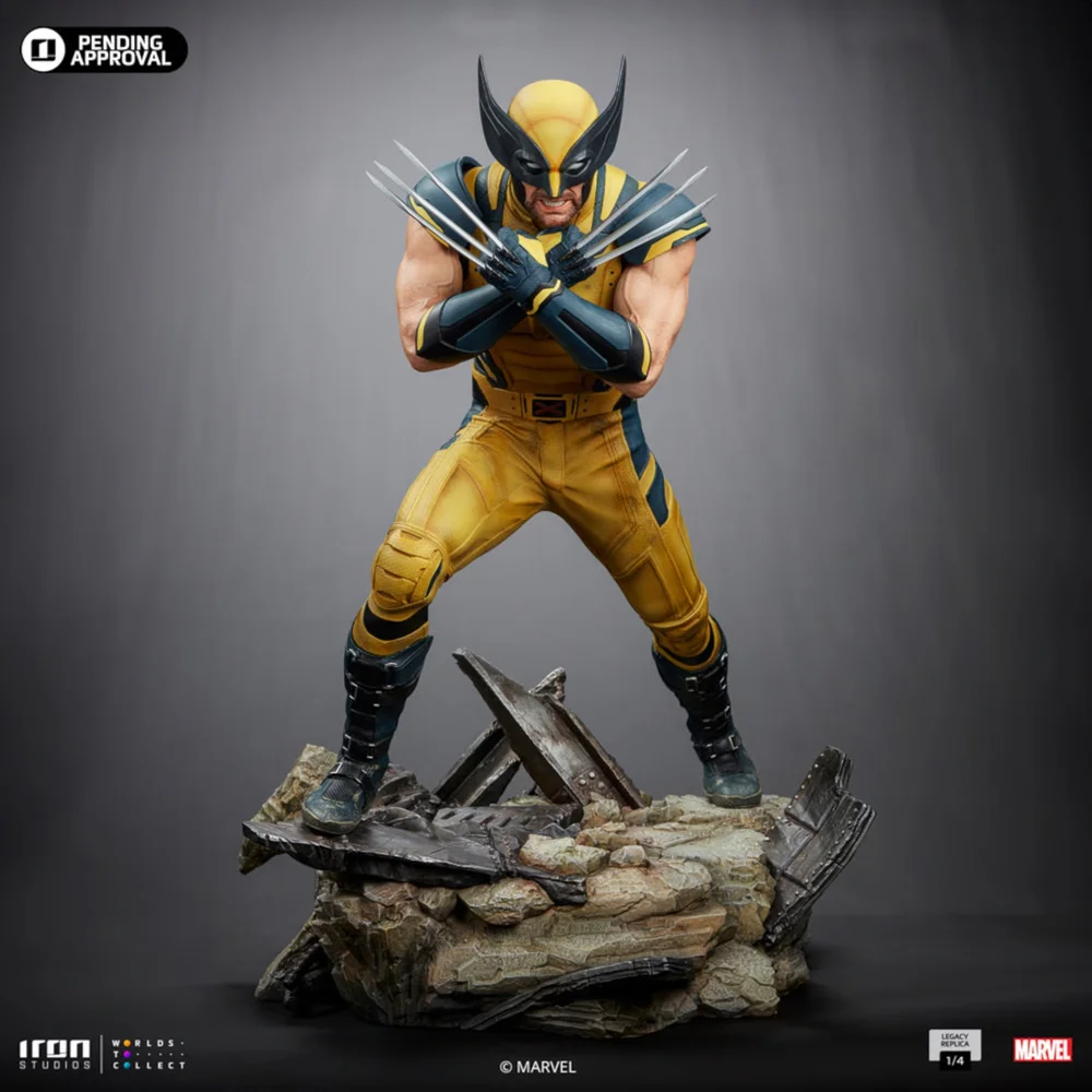 Iron Studios Deadpool & Wolverine Wolverine Legacy Replica 1/4 Scale Statue Image 1