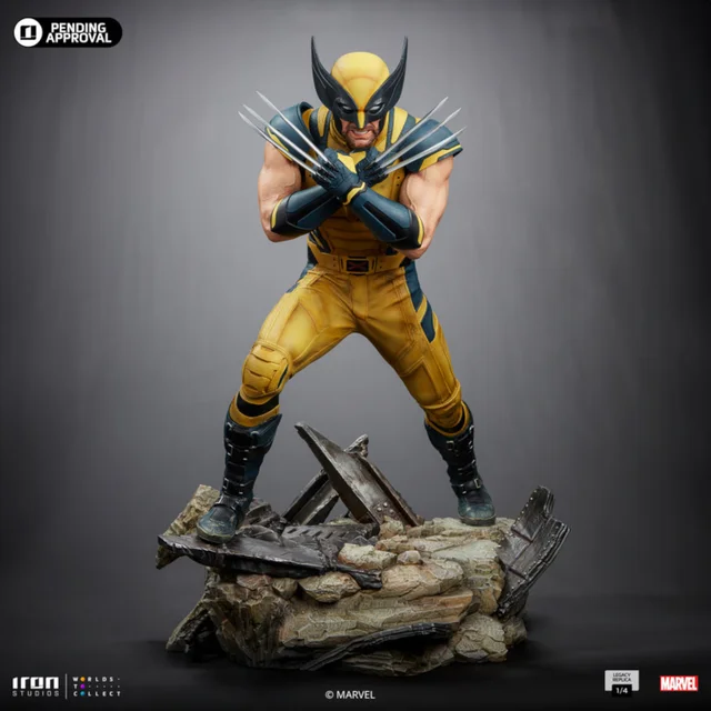 Iron Studios Deadpool & Wolverine Wolverine Legacy Replica 1/4 Scale Statue