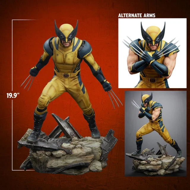 Iron Studios Deadpool & Wolverine Wolverine Legacy Replica 1/4 Scale Statue