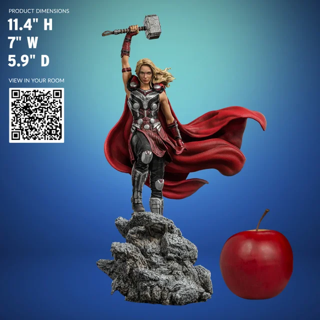 Iron Studios Thor Love and Thunder Mighty Thor Jane Foster BDS Art Scale 1/10 Statue