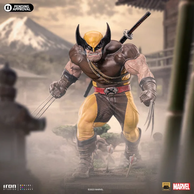 Iron Studios X-Men Wolverine Unleashed Deluxe Art Scale 1/10 Statue