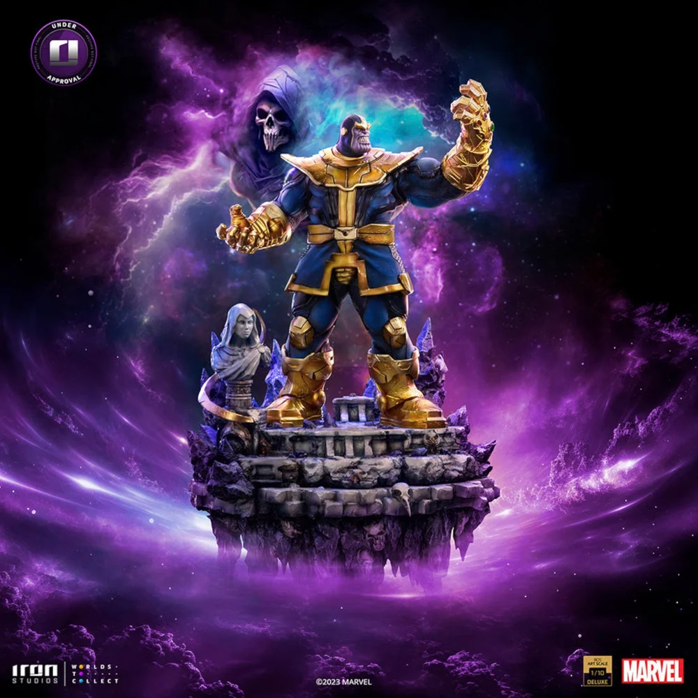 Iron Studios Infinity Gauntlet Diorama Thanos Deluxe BDS Art Scale 1/10 Statue Image 1