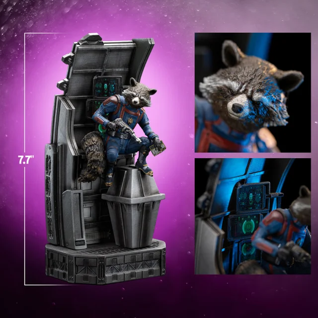Iron Studios Guardians of the Galaxy Vol.3 Rocket BDS Art Scale 1/10 Statue