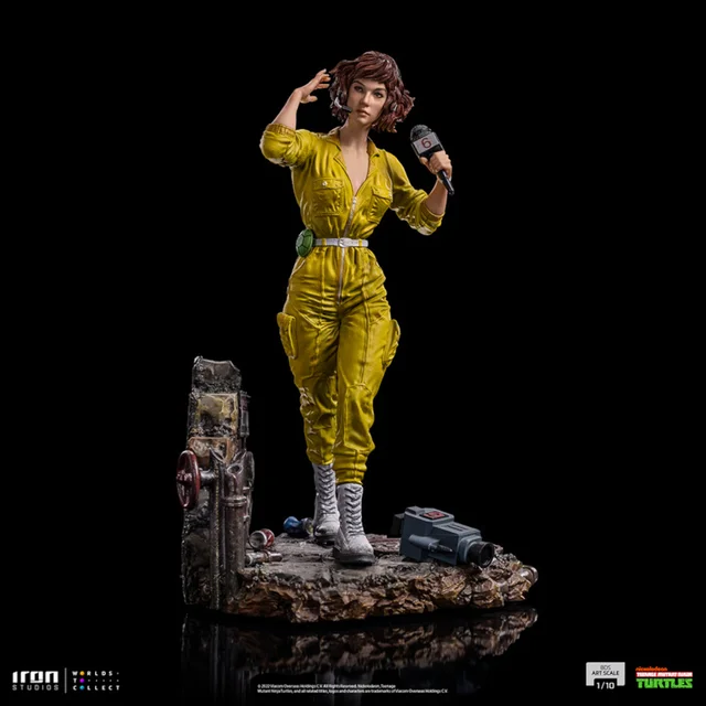Iron Studios Teenage Mutant Ninja Turtles April O'Neil BDS Art Scale 1/10 Statue
