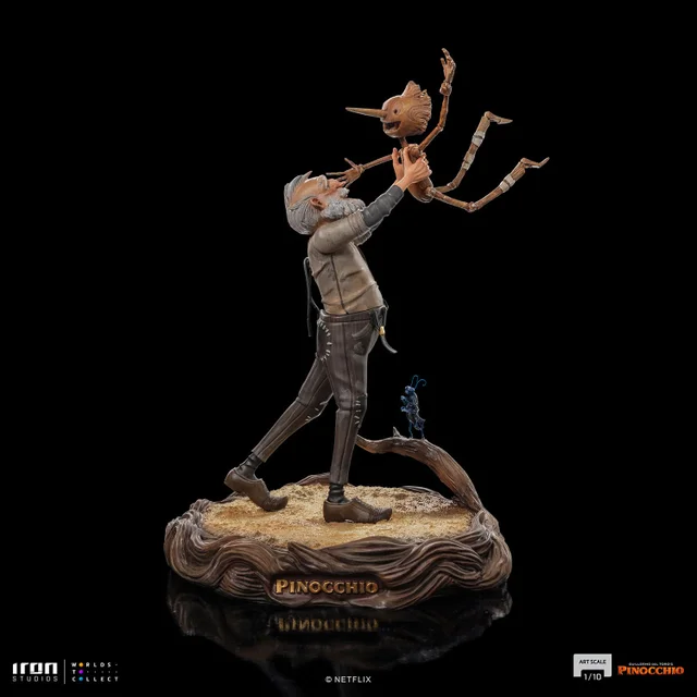 Iron Studios Pinocchio Geppetto & Pinocchio Art Scale 1/10 Statue