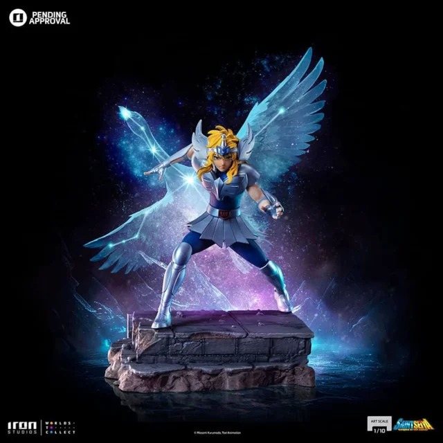 Iron Studios Saint Seiya Cygnus Hyoga Art Scale 1/10 Statue