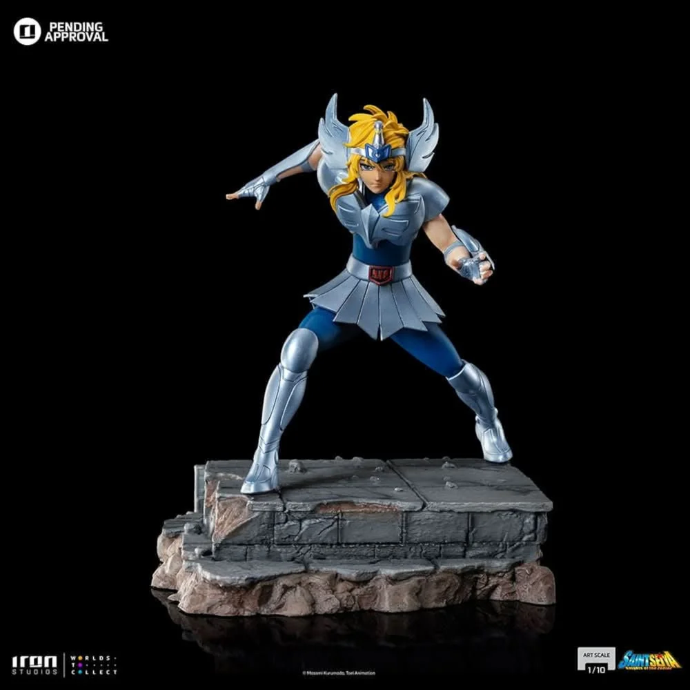 Iron Studios Saint Seiya Cygnus Hyoga Art Scale 1/10 Statue Image 1
