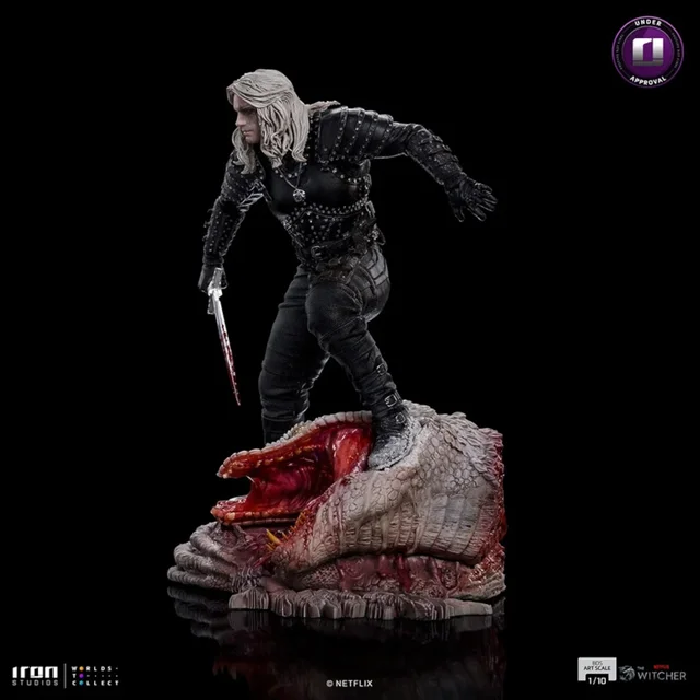 Iron Studios The Witcher Netflix Geralt of Rivia BDS Art Scale Statue