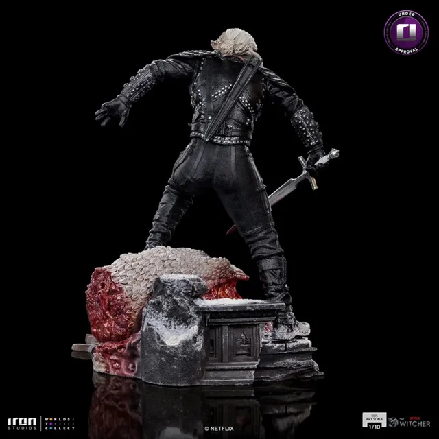 Iron Studios The Witcher Netflix Geralt of Rivia BDS Art Scale Statue