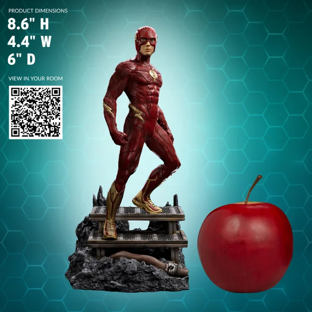 Iron Studios The Flash Movie Flash Alternate Version Art Scale 1/10 Statue