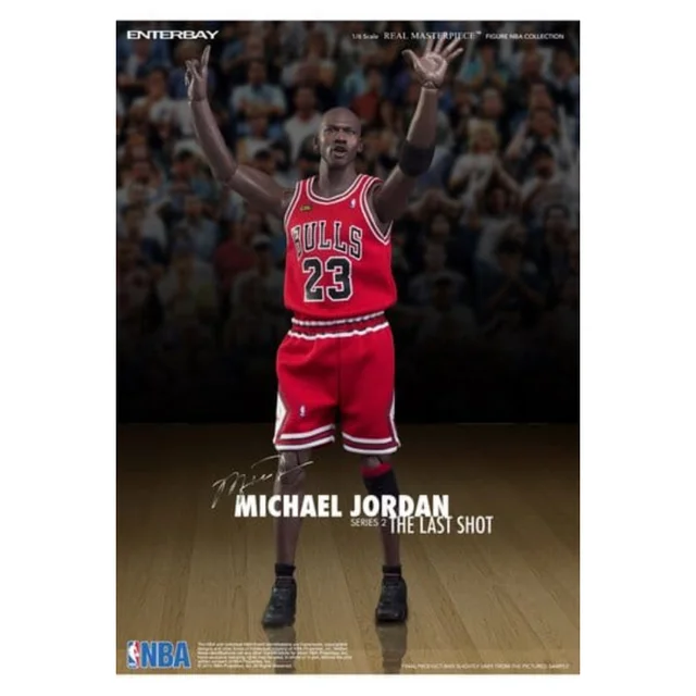 NBA Collection Real Masterpiece Actionfigur 1/6 Michael Jordan Series 2 (Road Jersey Edition) 33 cm