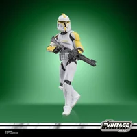 Star Wars The Vintage Collection Clone Trooper Commander, Star Wars: Attack of the Clones 9.5 cm Collectible Action Figure