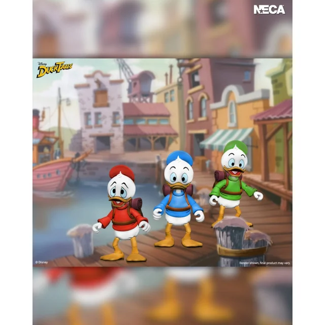 DUCKTALES - HUEY, DEWEY AND LOUIE ULTIMATE 7 INCH SCALE ACTION FIGURE 3-PACK - NECA