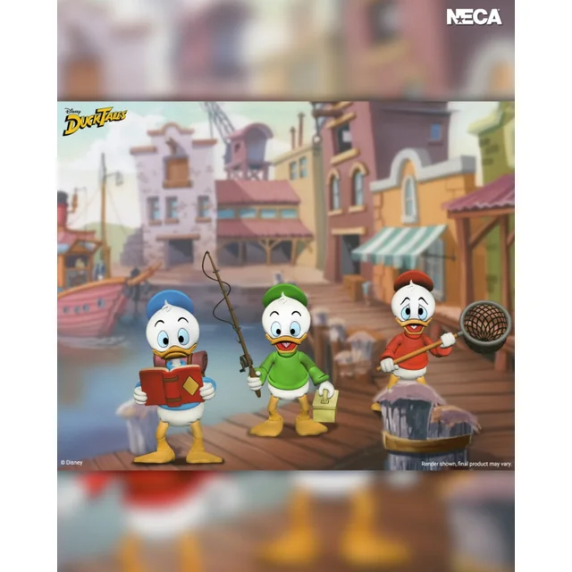 DUCKTALES - HUEY, DEWEY AND LOUIE ULTIMATE 7 INCH SCALE ACTION FIGURE 3-PACK - NECA
