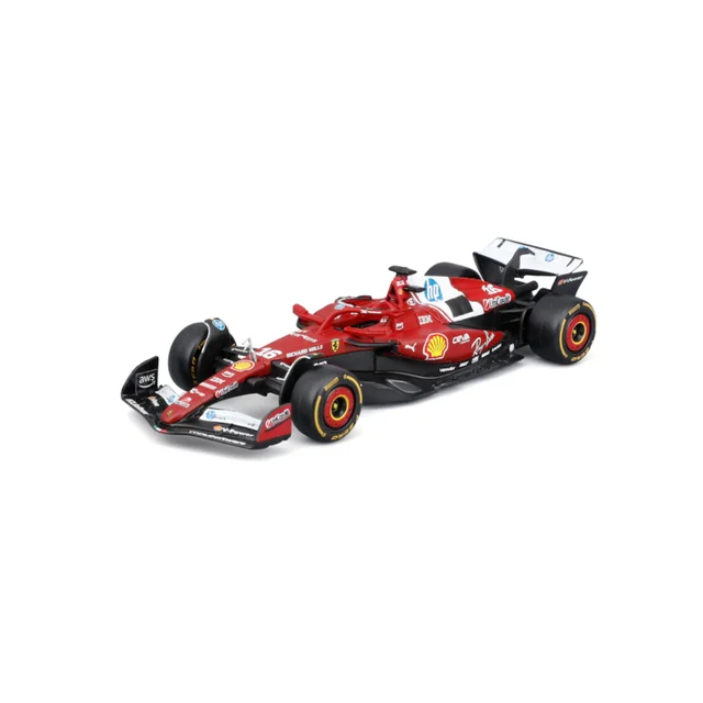 Bburago F1 Ferrari SF-25 2025 Leclerc 1:43 Scale Model