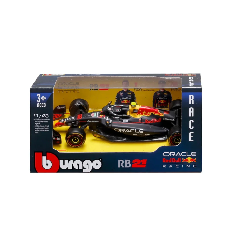 Bburago F1 Red Bull Racing RB21 2025 Tsunoda 1:43 Scale Model Image 1