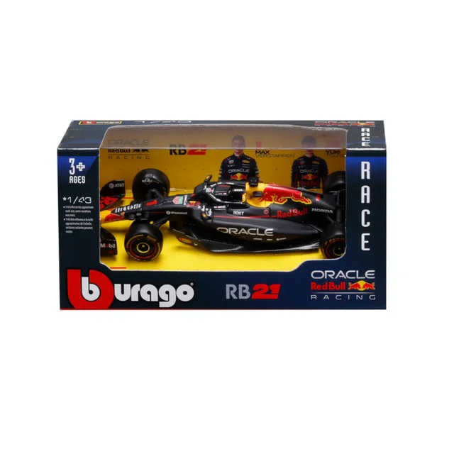 Bburago F1 Red Bull Racing RB21 2025 Verstappen 1:43 Scale Model