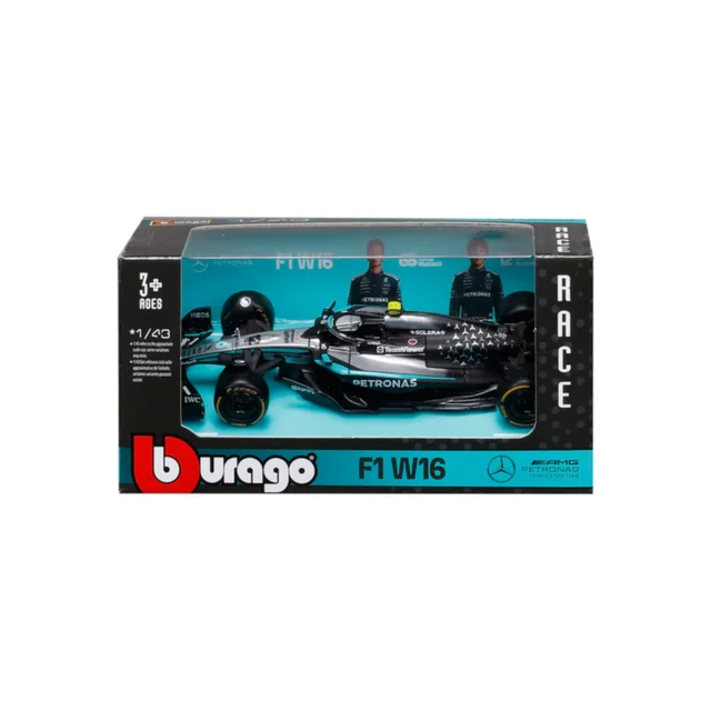Bburago F1 Mercedes AMG W16 2025 Antonelli 1:43 Scale Model