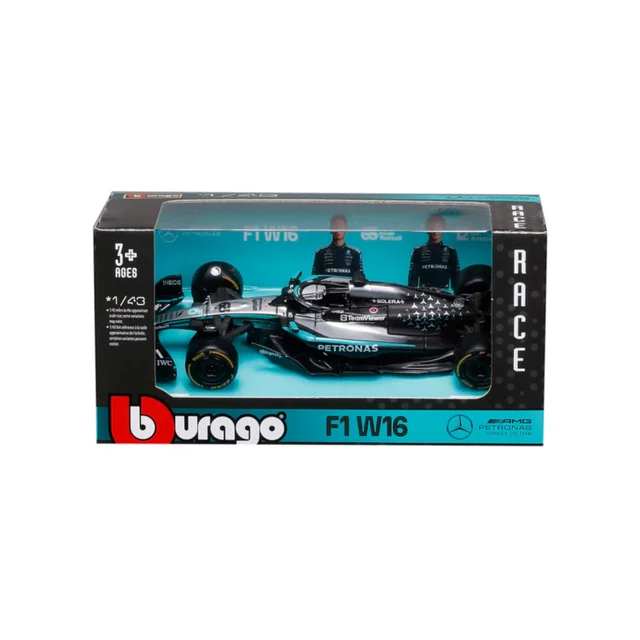 Bburago F1 Mercedes AMG W16 2025 Russell 1:43 Scale Model