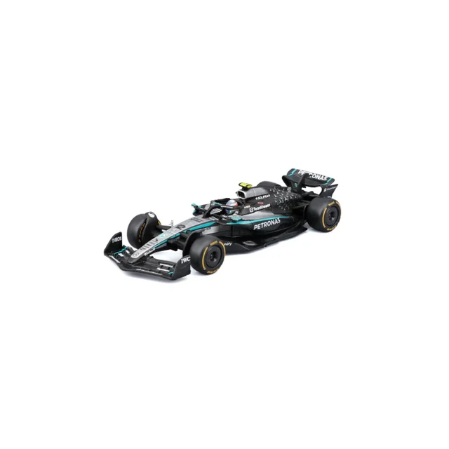 Bburago F1 Mercedes AMG W16 2025 Antonelli With Helmet 1:43 Scale Model