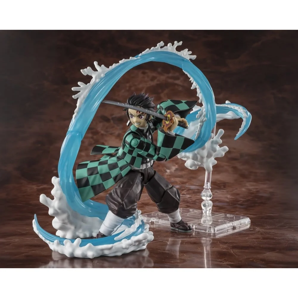 Demon Slayer: Kimetsu no Yaiba S.H. Figuarts Accessory Set Tanjiro Kamado & Giyu Tomioka Water Breathing Option Parts Set Image 1