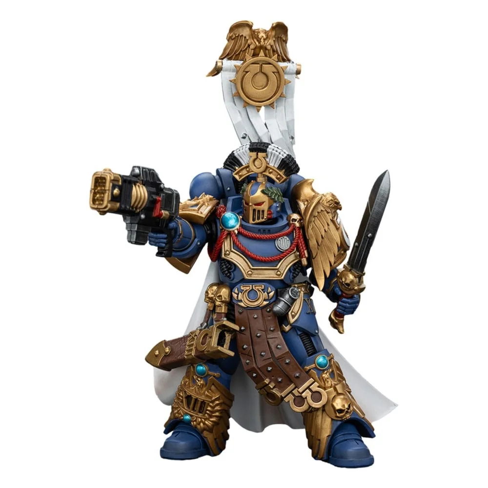 Warhammer The Horus Heresy Action Figure 1/18 Ultramarines Legion Praetor with Power Sword and Volkite Serpenta 20 cm Image 1