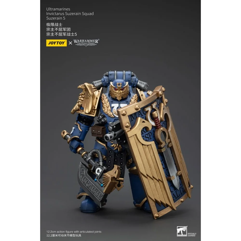 Warhammer The Horus Heresy Action Figure 1/18 Ultramarines Invictarus Suzerain Squad Suzerain 5 12 cm Image 1