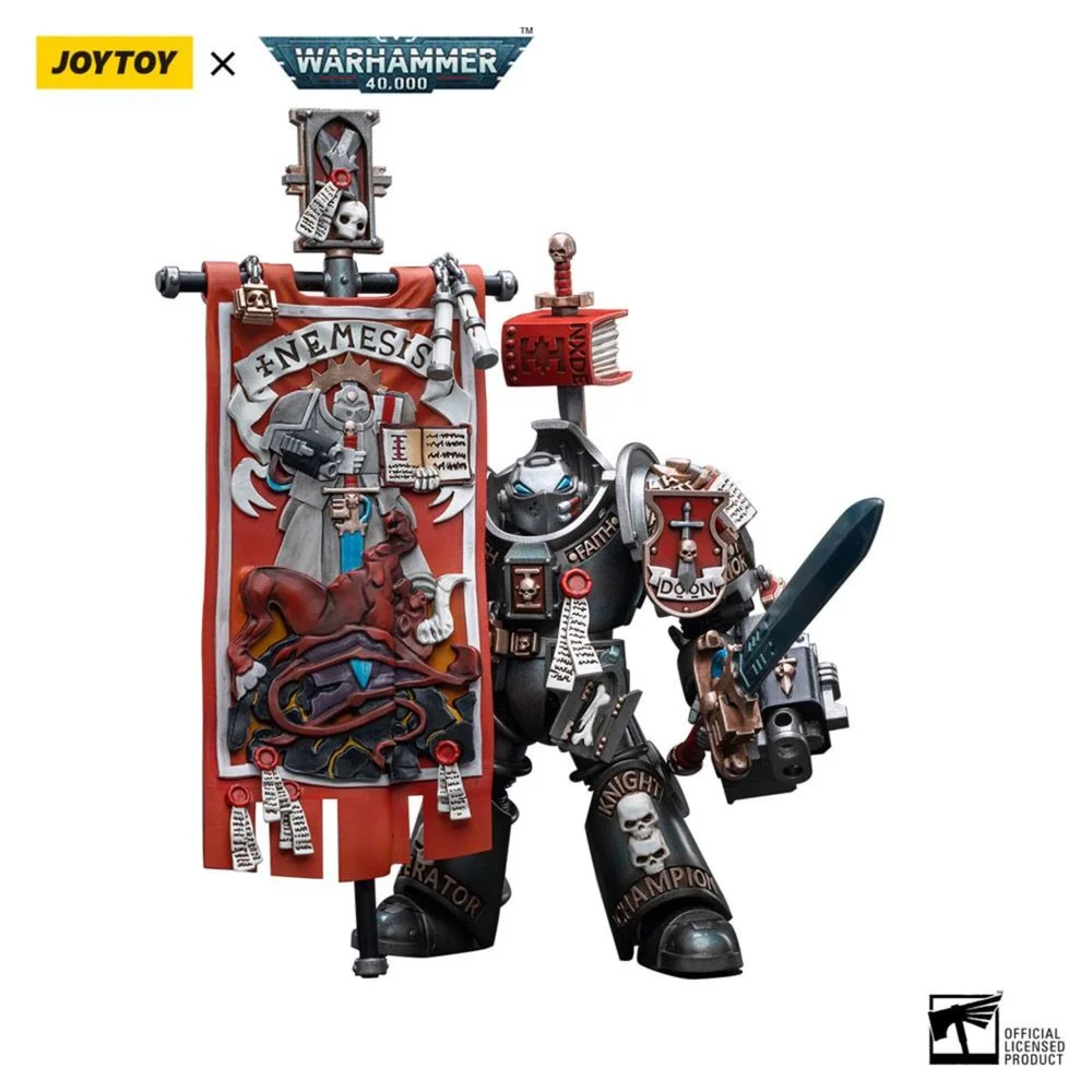 Warhammer 40k Action Figure 1/18 Grey Knights Terminator Retius Akantar 13 cm Image 1