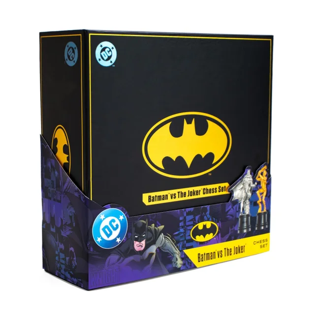 DC Comics Chess Set Batman vs. The Joker 47 cm