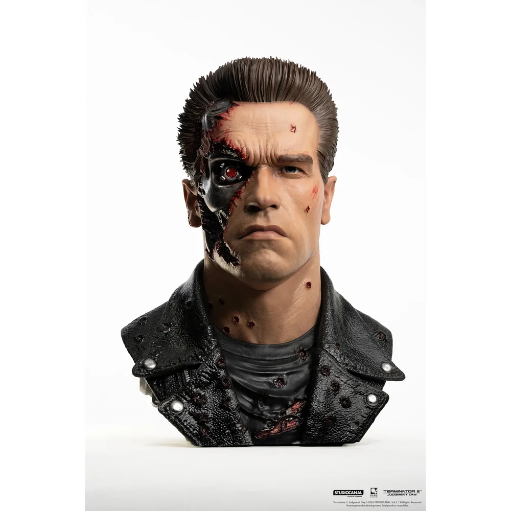 PureArts T-800 Model 101 Battle Damaged 1/1 Scale Art Mask Image 1