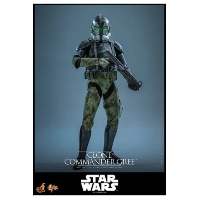 Hot Toys Star Wars Movie Masterpiece Action Figure 1/6 Clone Commander Gree 30 cm