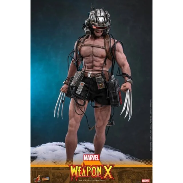Hot Toys Marvel Comic Masterpiece Action Figure 1/6 Weapon X 31 cm