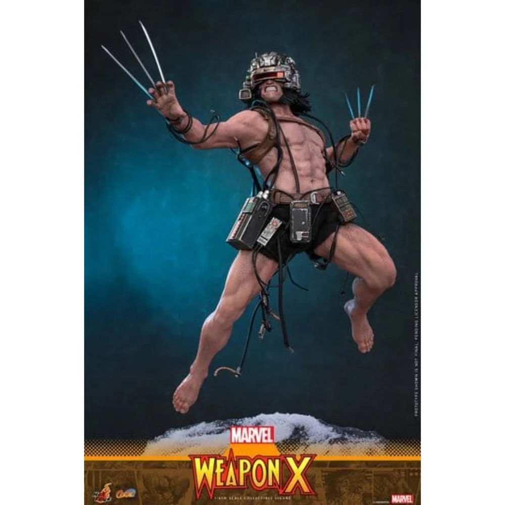 Hot Toys Marvel Comic Masterpiece Action Figure 1/6 Weapon X 31 cm Image 1