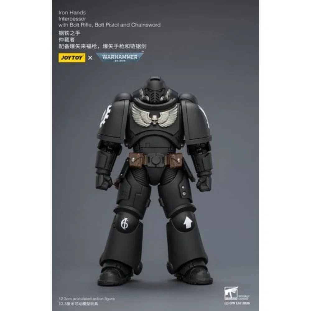 Warhammer 40,000 Action Figure Iron Hands Intercessor 12 cm Image 1