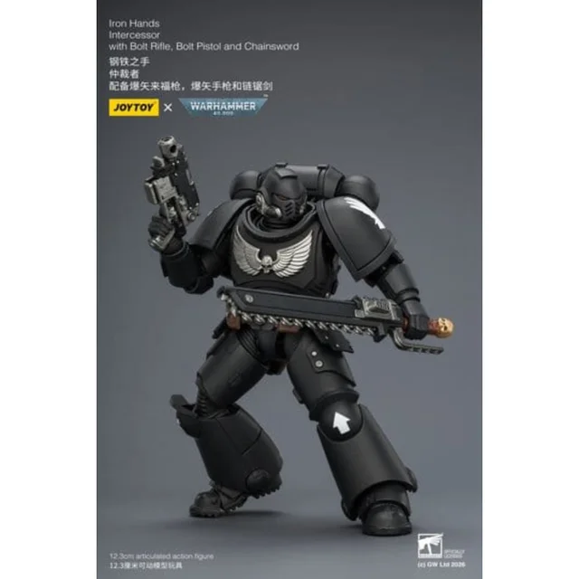 Warhammer 40,000 Action Figure Iron Hands Intercessor 12 cm