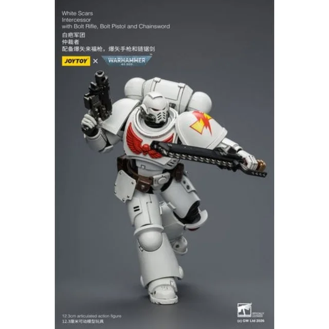 Warhammer 40,000 Action Figure White Scars Intercessor 12 cm
