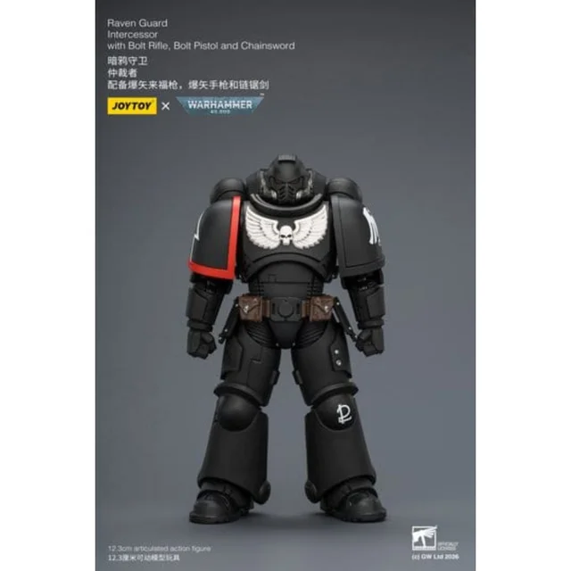 Warhammer 40,000 Action Figure Raven Guard Intercessor 12 cm