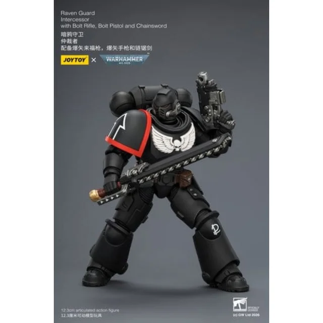 Warhammer 40,000 Action Figure Raven Guard Intercessor 12 cm