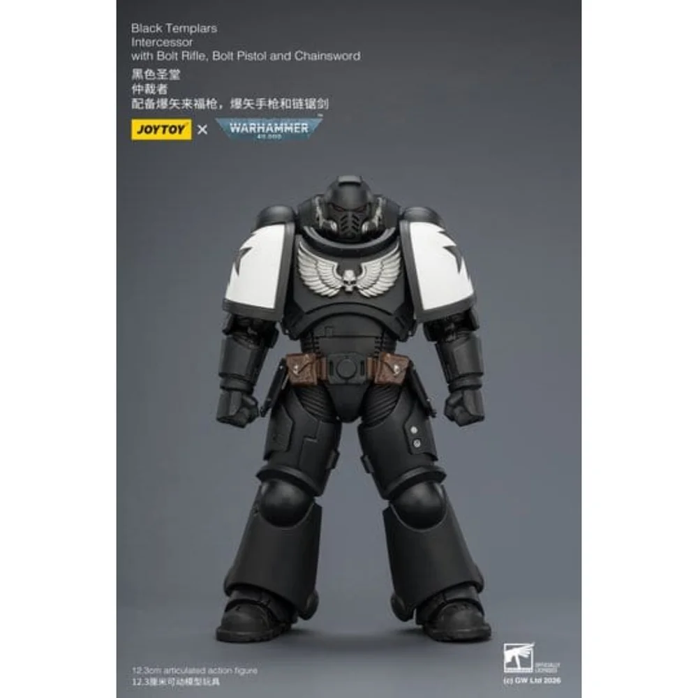 Warhammer 40,000 Action Figure Black Templars Intercessor 12 cm Image 1
