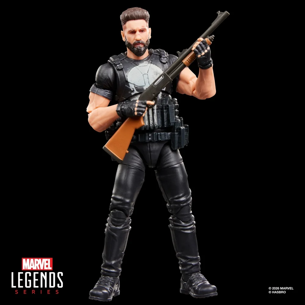 Marvel Legends Series Punisher, The Punisher Collectible 15-cm Action Figure Set Image 1