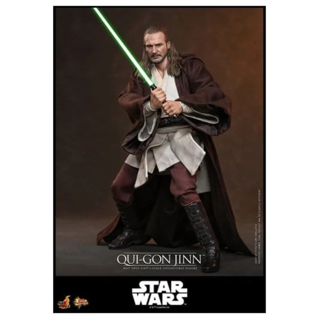 Hot Toys Star Wars Movie Masterpiece Action Figure 1/6 Qui-Gon Jinn (Collector Edition) 32 cm