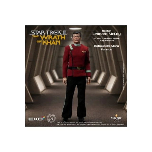 Star Trek II: The Wrath of Khan Action Figure 1/6 Dr. Leonard McCoy Kobayashi Maru Version 30 cm