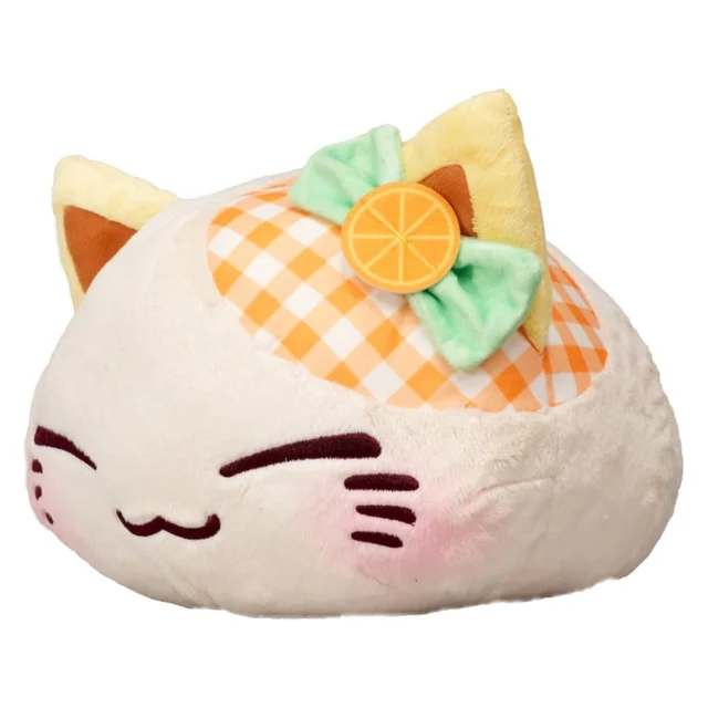 Nemuneko Cat Fruit Big Plush Figure Orange 30 cm