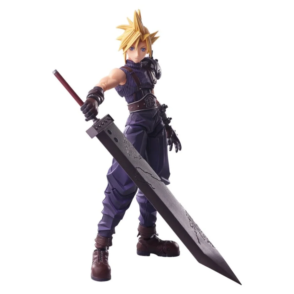 Final Fantasy VII Bring Arts Action Figure Cloud Strife Digital Plus Edition 15 cm Image 1