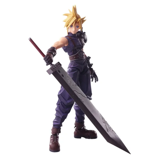 Final Fantasy VII Bring Arts Action Figure Cloud Strife Digital Plus Edition 15 cm
